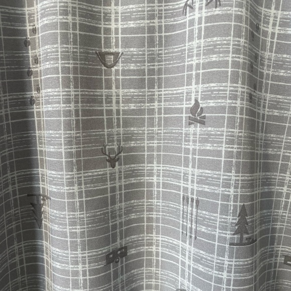 Canada Weather Gear Men's Short Sleeve Button Down Chest Zipper Pocket XL - Picture 6 of 7